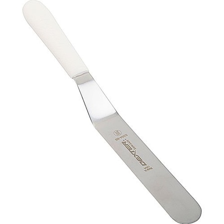 Allpoints Spatula 8in, Offset, White 1371555